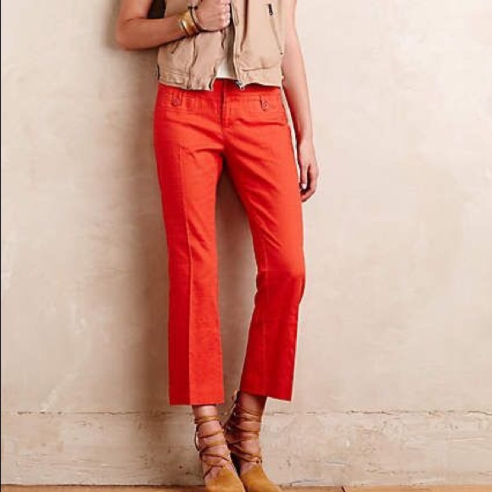 Anthro Charlie crop flares